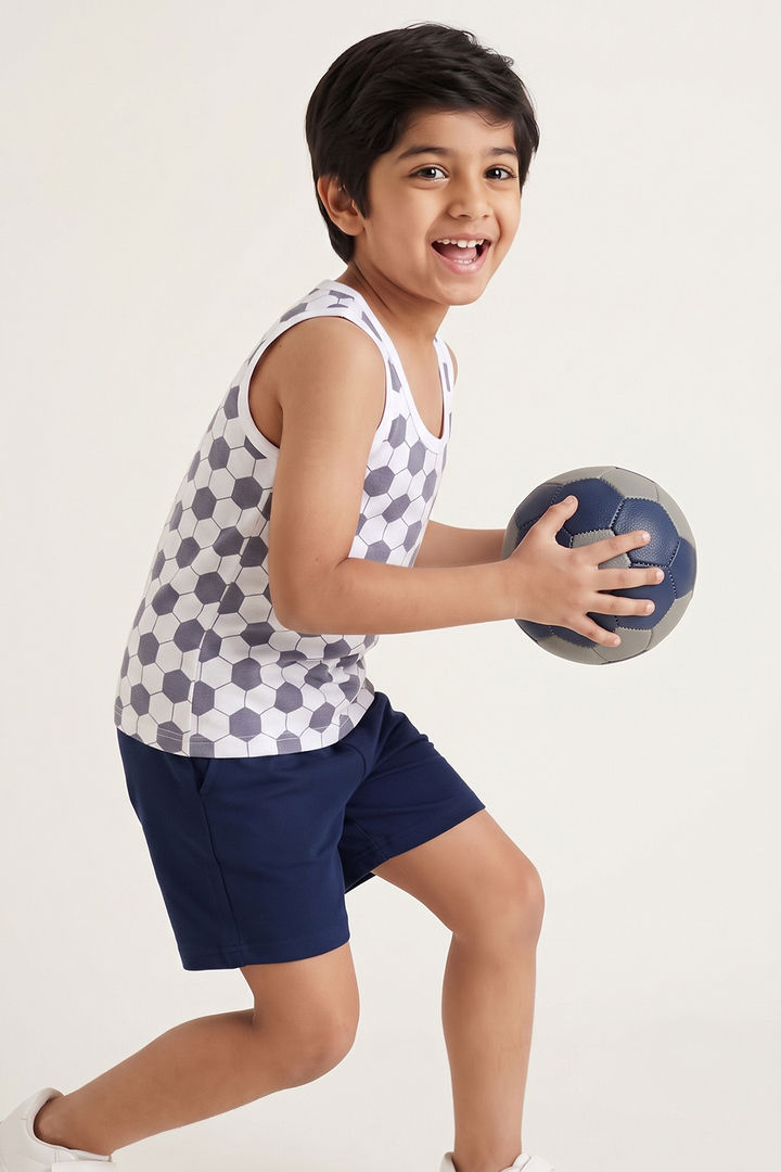 Lee Cooper Boys Vest (Pack of 2) - Multicolor — image 11